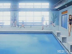 Anime girl gets transformed into doll