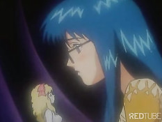 Anime girl gets transformed into doll