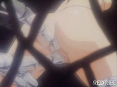 Anime girl gets transformed into doll