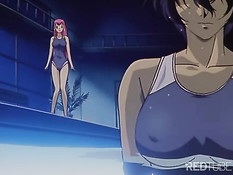 Anime girl gets transformed into doll