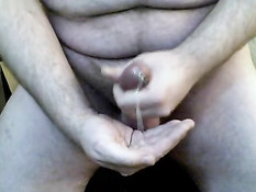 Fat gay cumshot
