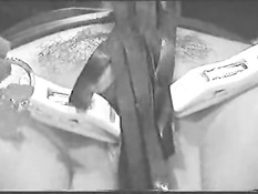 Girl getting wet from sweet torture
