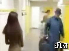 Naked blind girl in wrong changing room