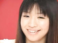 Asian kissing and licking