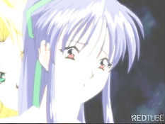 Anime beauties getting dominated