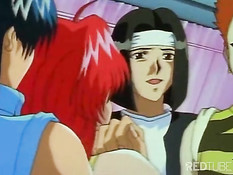 Anime punks raping