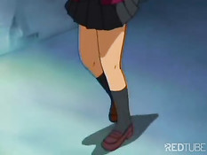Anime girl fisted