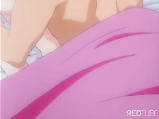 Girl having sex in bed