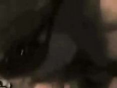 Incognito girl giving blowjob