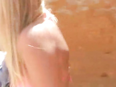 Angel Beach masturbation