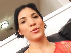 Young girls sharing hard cock