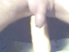 Ass artist rides huge dildo