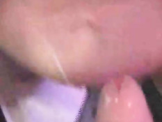 Cumming on her slip