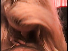 Blond slut gets licked and sucks 2