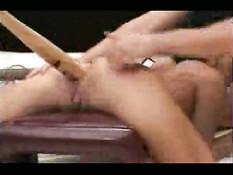 Baseball bat in ass