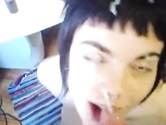 Aiki with nosering facial