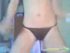 Sweet teen playing around