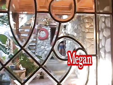 Sweet young Megan sucking and fucking
