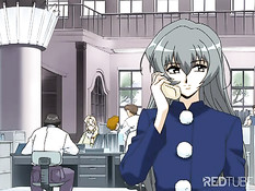 Anime maid pleasure