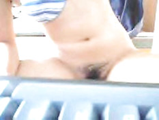 Jacky on webcam