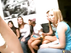 Horny sucking babes
