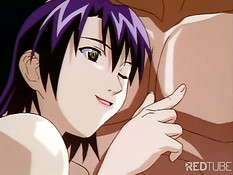 Young anime babes having fun