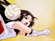 Young anime babes having fun