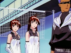 Young anime babes having fun