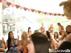 Girls having a private party