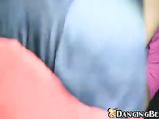 Dickgrabbing at girlparty