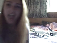 Dutch webcam girl teasing
