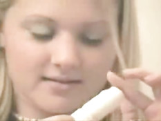 Teen gets naked