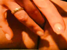 Closeup pussy tease