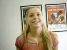 Teen girl fucking bat