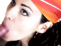 She loves sucking