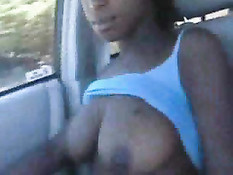 Black Girl Flashing