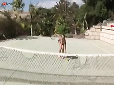 A Tennis Game Ends With Masturbation