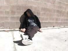 Aubrey Addams Gives Up Her Ass  To Neighborhood Drunk