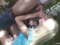 Outdoor Russian Orgy