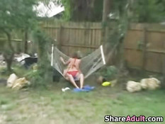 Couple On A Hammock