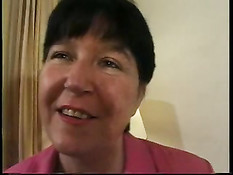 Mature Surprised By Four Cocks