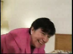 Mature Surprised By Four Cocks
