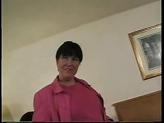 Mature Surprised By Four Cocks