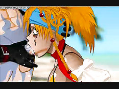 Deep throat action
