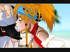 Deep throat action