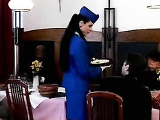 Stewardess Works For Black Men