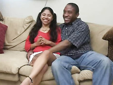 Asian Slut Is All Smiles As She Gets Pink Eye