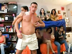 Naked man on teen party