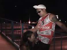 Nice Latina Having Sex Outdoor