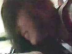 Asian babe having some fun